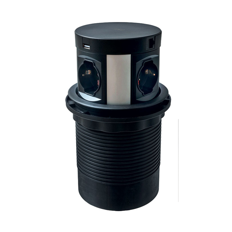 Priza retractabila cu 4 laturi, Tower 120 Diviemme (BF)